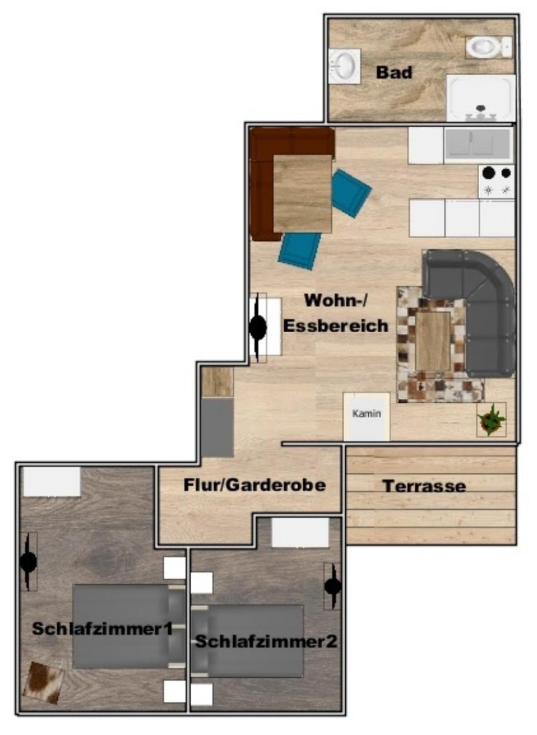 Appartementhaus Zraunig Flattach Quarto foto